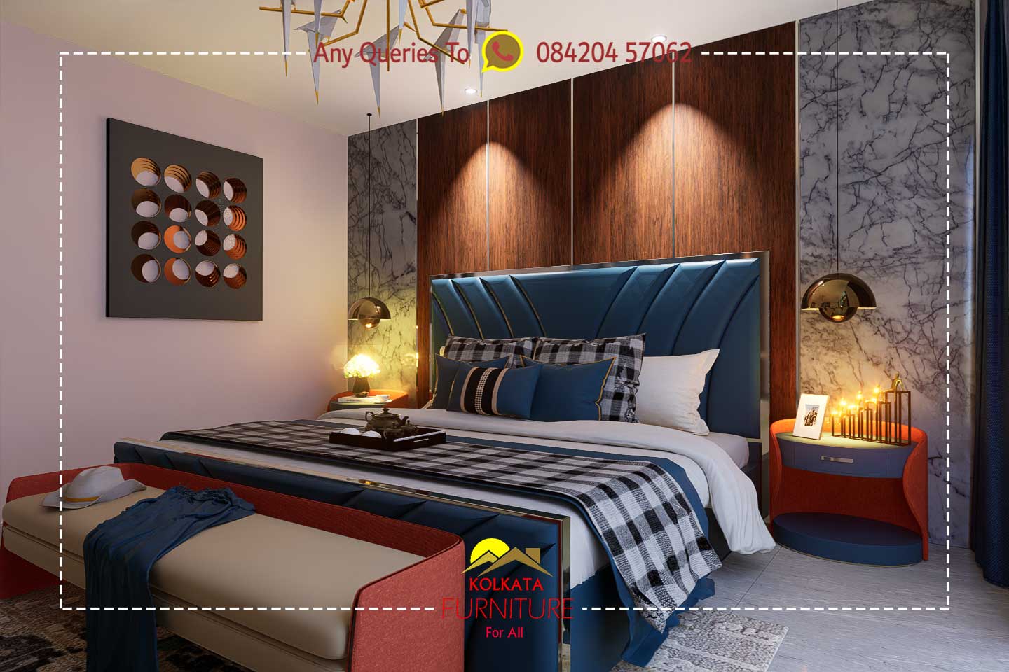 luxury bedroom furniture set price in india